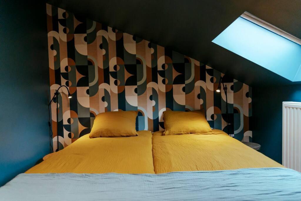 Le Retro Chic - Grand Duplex Pour 6 Dans Le Centre Apartment Liege Bagian luar foto